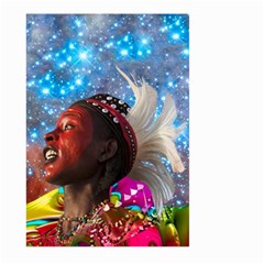 African Star Dreamer Large Garden Flag (two Sides) by icarusismartdesigns