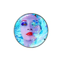 Swimming Into The Blue Hat Clip Ball Marker (4 Pack) by icarusismartdesigns