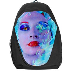 Swimming Into The Blue Backpack Bag by icarusismartdesigns