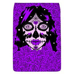 Sugar Skull Purple Roses Flap Covers (s)  by burpdesignsA