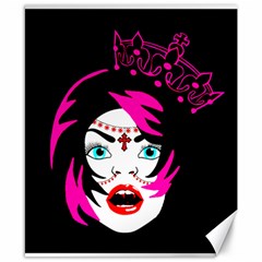 Vampire Gypsy Princess Canvas 8  X 10  by burpdesignsA