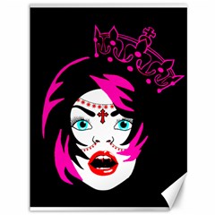 Vampire Gypsy Princess Canvas 36  X 48   by burpdesignsA