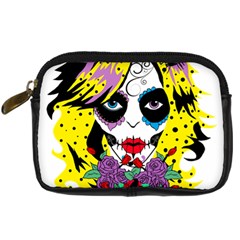 Gothic Sugar Skull Digital Camera Cases