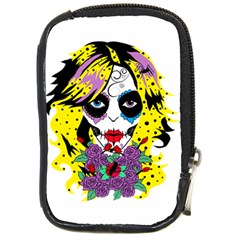 Gothic Sugar Skull Compact Camera Cases by burpdesignsA