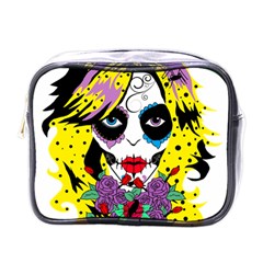 Gothic Sugar Skull Mini Toiletries Bags