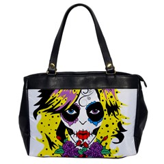 Gothic Sugar Skull Office Handbags by burpdesignsA