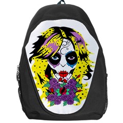 Gothic Sugar Skull Backpack Bag by burpdesignsA