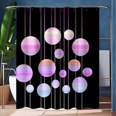 Pink Elegance  Shower Curtain 60  X 72  (medium)  by Valentinaart