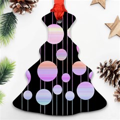 Pink Elegance  Ornament (christmas Tree) by Valentinaart