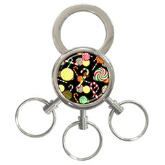 Xmas Candies  3-ring Key Chains by Valentinaart