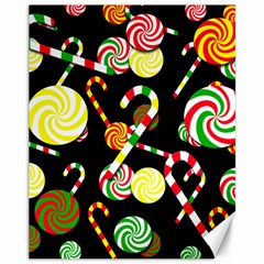 Xmas Candies  Canvas 11  X 14   by Valentinaart