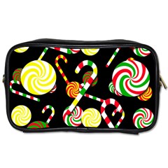 Xmas Candies  Toiletries Bags 2-side by Valentinaart