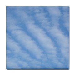 Wavy Clouds Tile Coasters by GiftsbyNature