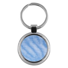 Wavy Clouds Key Chains (round)  by GiftsbyNature