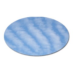 Wavy Clouds Oval Magnet by GiftsbyNature