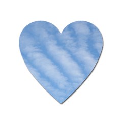 Wavy Clouds Heart Magnet by GiftsbyNature