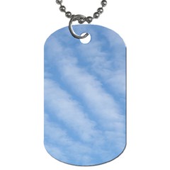 Wavy Clouds Dog Tag (one Side) by GiftsbyNature