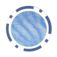 Wavy Clouds Poker Chip Card Guards (10 Pack)  by GiftsbyNature