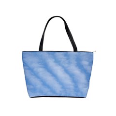 Wavy Clouds Shoulder Handbags by GiftsbyNature