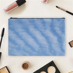 Wavy Clouds Cosmetic Bag (large)  by GiftsbyNature