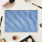 Wavy Clouds Cosmetic Bag (Large)  Front