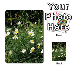 White Daisy Flowers Multi-purpose Cards (rectangle) 