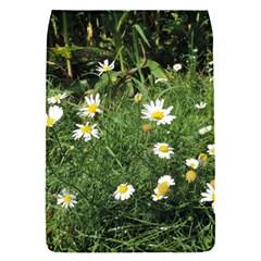 White Daisy Flowers Flap Covers (s)  by picsaspassion