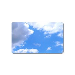 Clouds And Blue Sky Magnet (name Card) by picsaspassion