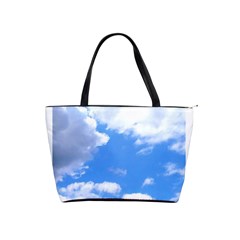 Clouds And Blue Sky Shoulder Handbags by picsaspassion