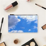 Clouds and blue sky Cosmetic Bag (Small)  Front