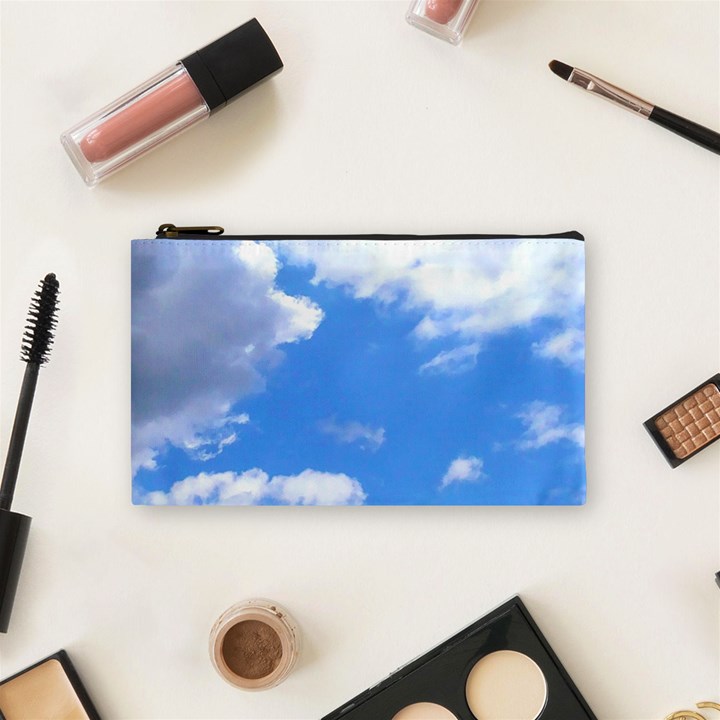 Clouds and blue sky Cosmetic Bag (Small) 