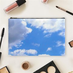 Clouds And Blue Sky Cosmetic Bag (large)  by picsaspassion