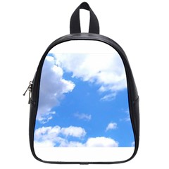 Clouds And Blue Sky School Bags (small)  by picsaspassion