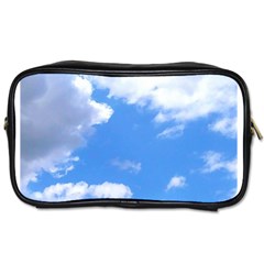 Clouds And Blue Sky Toiletries Bags 2-side by picsaspassion