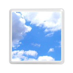 Clouds And Blue Sky Memory Card Reader (square)  by picsaspassion