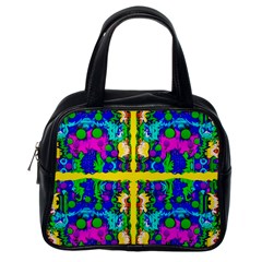 Shimmering Landscape Abstracte Classic Handbags (one Side) by pepitasart