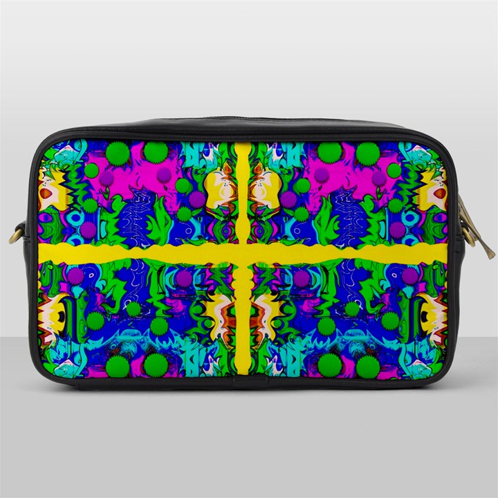 Shimmering Landscape Abstracte Toiletries Bags