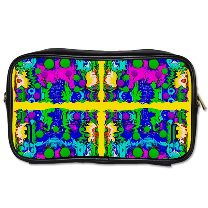 Shimmering Landscape Abstracte Toiletries Bags 2-Side