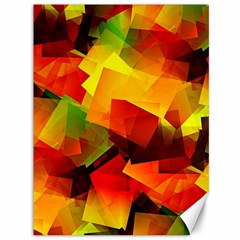 Indian Summer Cubes Canvas 36  X 48   by designworld65