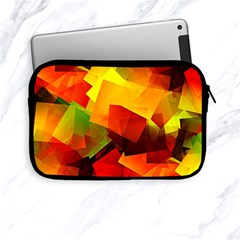 Indian Summer Cubes Apple Ipad Mini Zipper Cases by designworld65