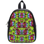 Freedom In Colors And Floral School Bags (Small)  Front