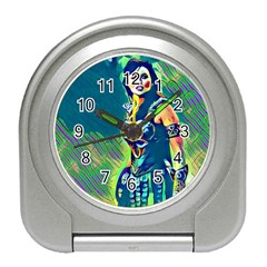 Warrior Princess 1 Travel Alarm Clocks