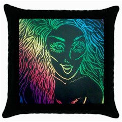 Img 20160704 210131 Throw Pillow Case (black)