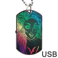 Img 20160704 210131 Dog Tag Usb Flash (two Sides) 