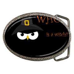 Who Is A Witch? Belt Buckles by Valentinaart