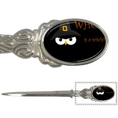 Who Is A Witch? Letter Openers by Valentinaart