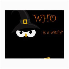 Who Is A Witch? Small Glasses Cloth (2-side) by Valentinaart