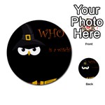 Who is a witch? Multi-purpose Cards (Round)  Back 1