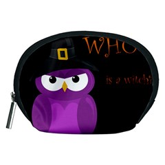 Who is a witch? - purple Accessory Pouches (Medium) 