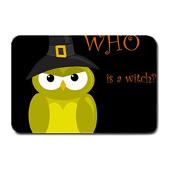 Who Is A Witch? - Yellow Plate Mats by Valentinaart